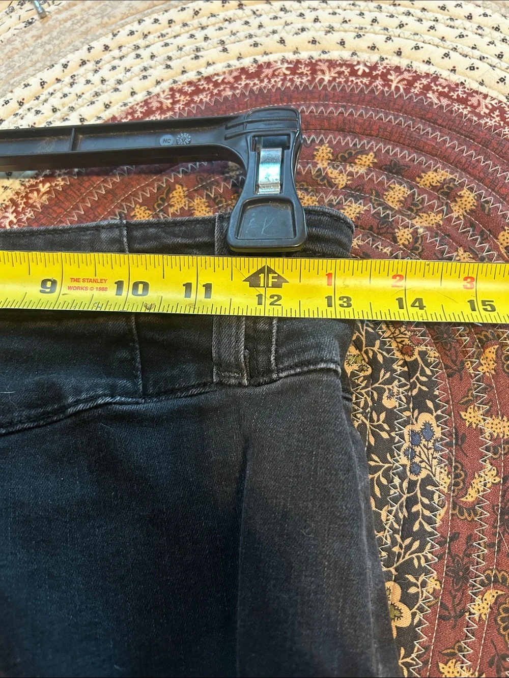 Front Yoke Wide Leg Jeans